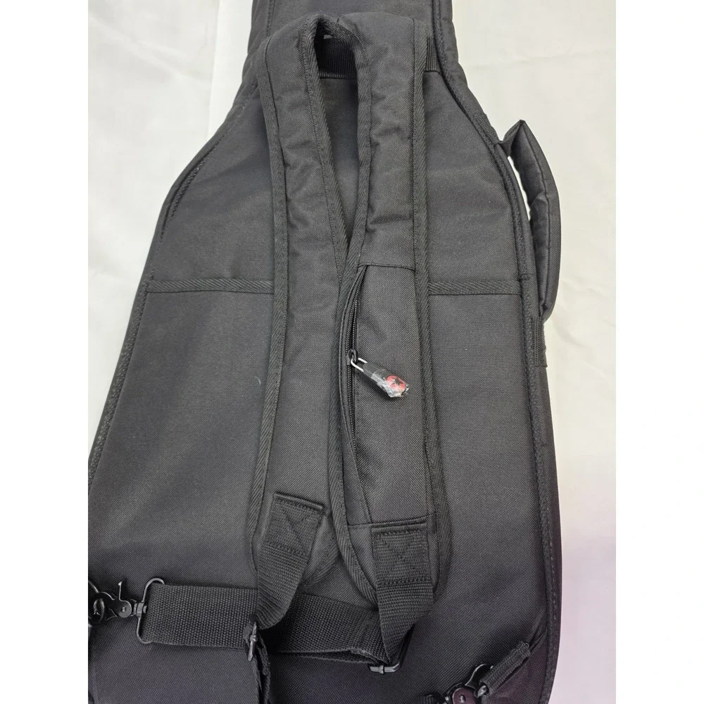 Road Runner Boulevard II Electric Guitar Gig Bag Diamond Quilted Backpack - Picture 3 of 16